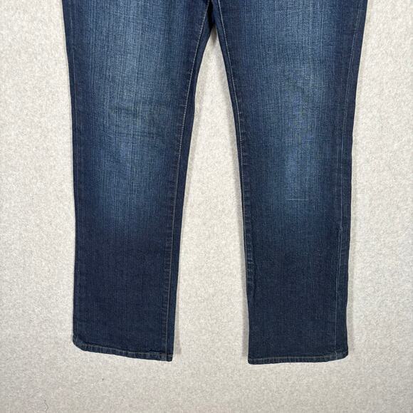 Jag Bootcut Jeans 6‎ Mid Rise Stretch Faded Mid Dark Western Rodeo 33" Inseam - Picture 3 of 13